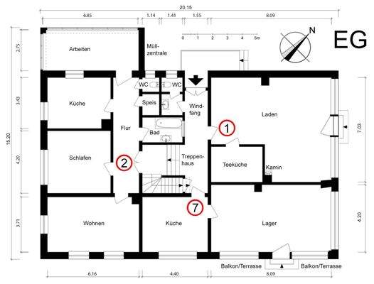 Nr. 14 Grundriss EG 2D