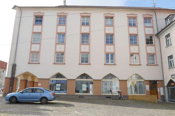 Detail der Hausfassade