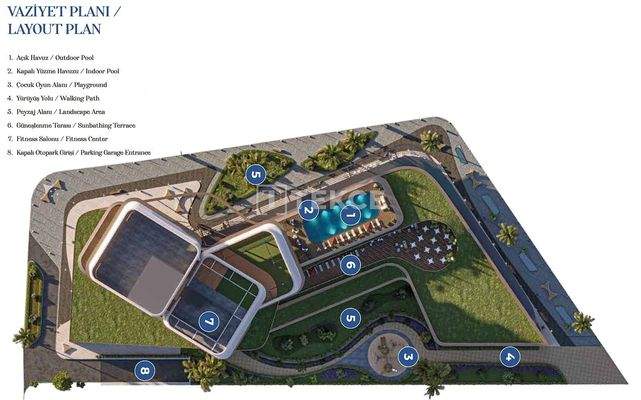 Commercial Properties in a High-Rise Complex in Konak İzmir