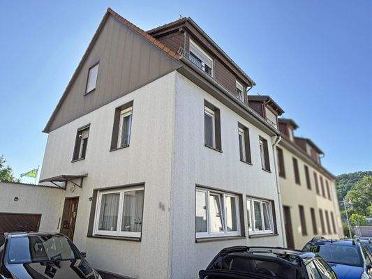 Hausansicht von der Straße