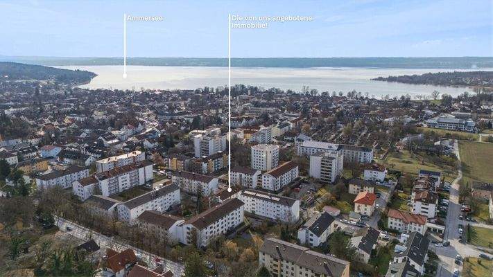 Blick zum Ammersee
