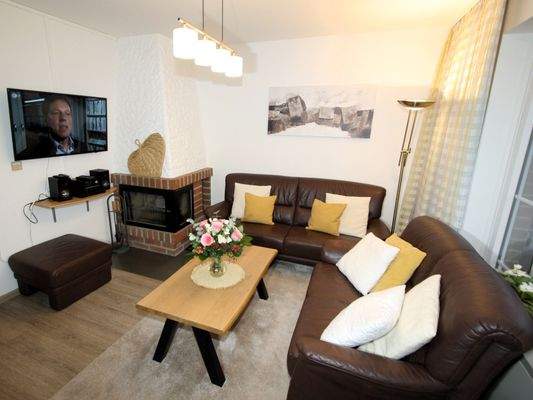 Wohnraum mit Kaminofen