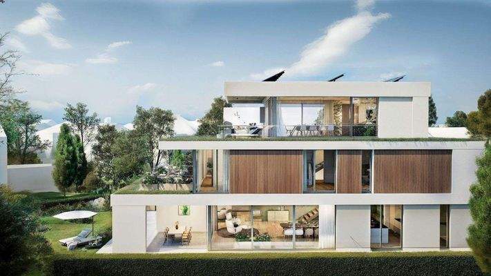 Visualisierung der Villa