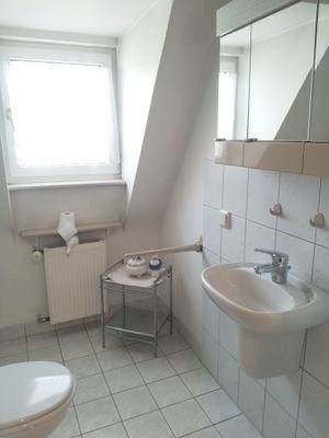 WC im Dachgeschoß