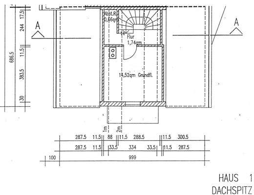 Grundriss Dachgeschoss