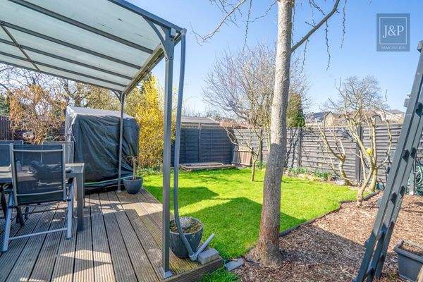 Abgetrennte Terrasse