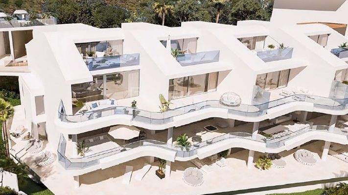 Sea View Flats with Top Quality Design in Benalmádena Málaga