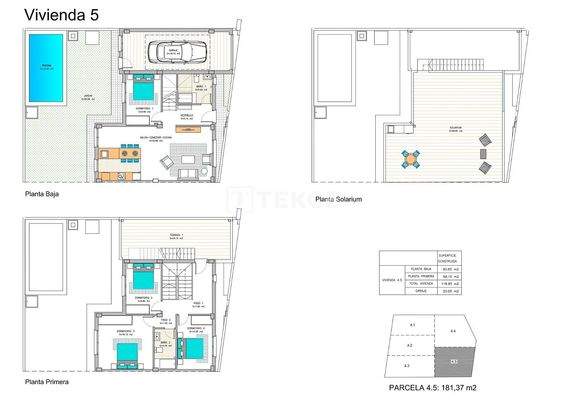 Elegant Townhouses with Private Pools in Los Belones