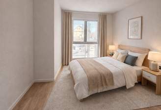 Visualisiertes Schlafzimmer