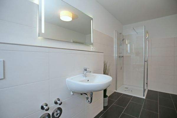 Badezimmer in der Ferienwohnung