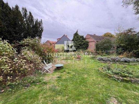 Garten Blick nach vorn