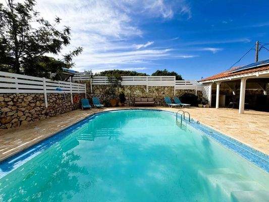 Kreta, Plaka bei Chania – Geräumige Villa mit Pool, Studio und Panoramablick aufs Meer