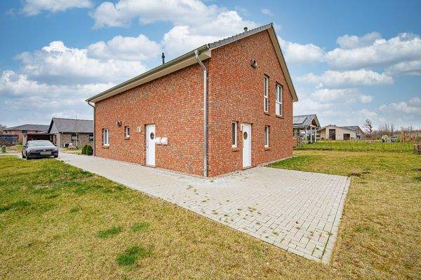 rückwärtige Hausansicht