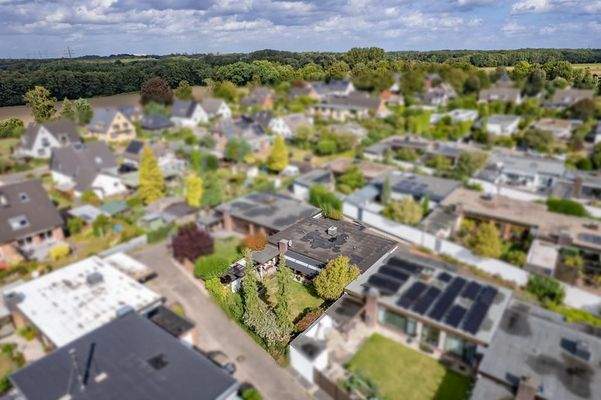 Gepflegtes Wohngebiet ...