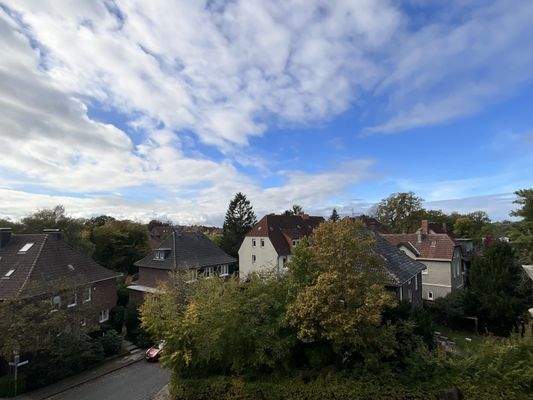 Ausblick vom Balkon