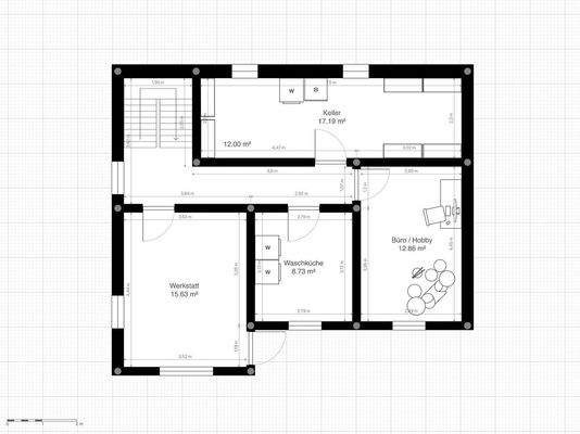 Grundriss Keller