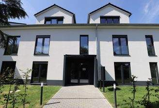 Aussenansicht Eingangsbereich