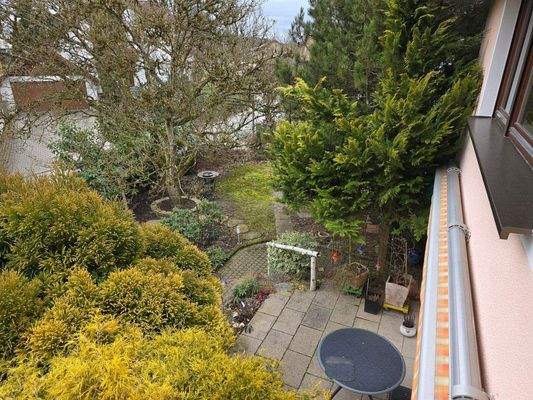 Wunderbarer Garten/Terrassenbereich.