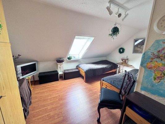 Schlafzimmer im Dachgeschoss