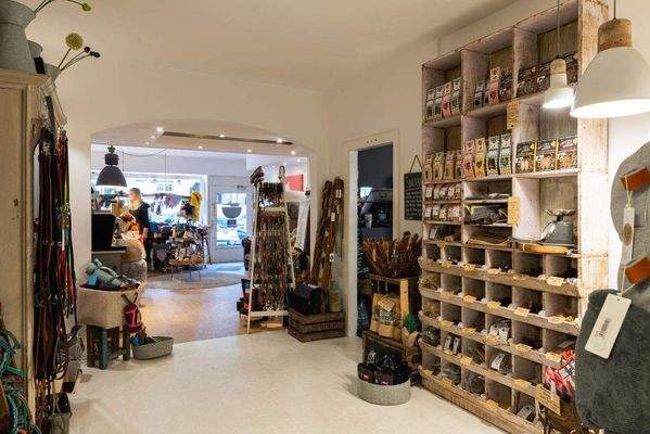 Verkaufsraum Blick zum Schaufenster