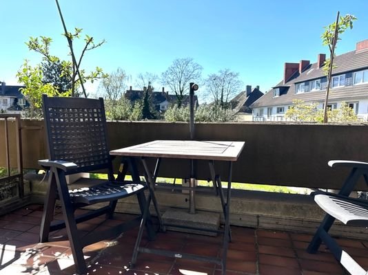 Teilansicht Balkon