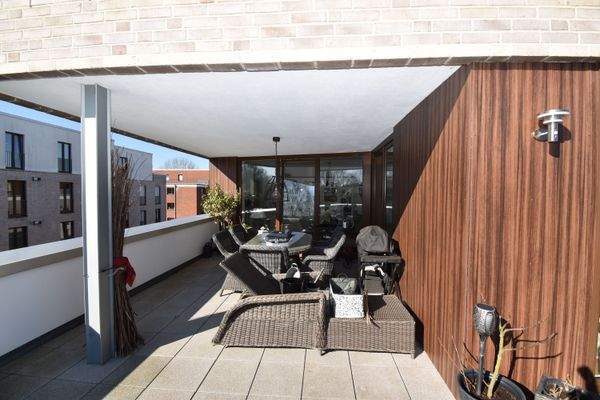 überdachter Bereich