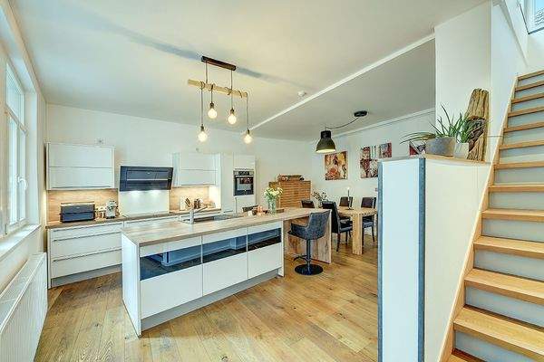 Küche / Esszimmer des Wohnbereichs