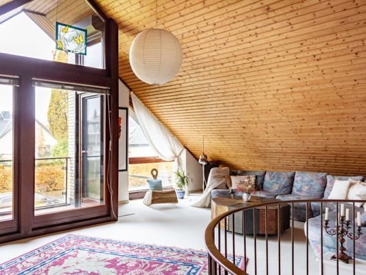 Studio mit Balkon