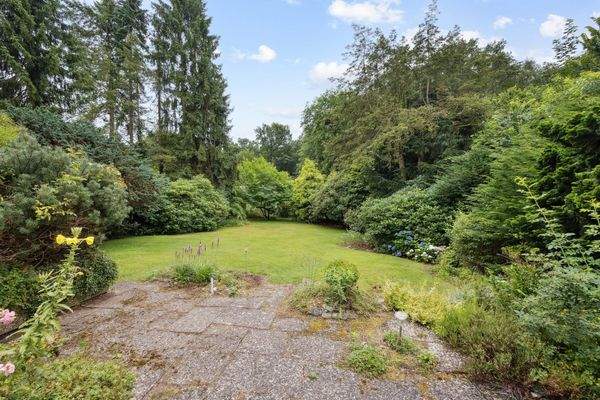 weitläufiger Garten