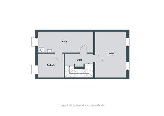 Grundriss Kellergeschoss