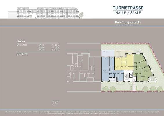 Grundriss Haus 3 Erdgeschoss