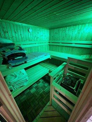Sauna im Keller