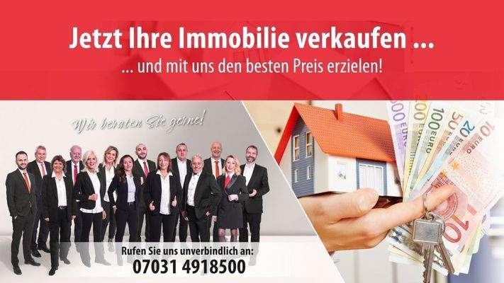 Jetzt Ihre Immobilie verkaufen