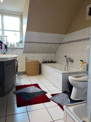 Badezimmer Tageslichtbad Dachgeschoss