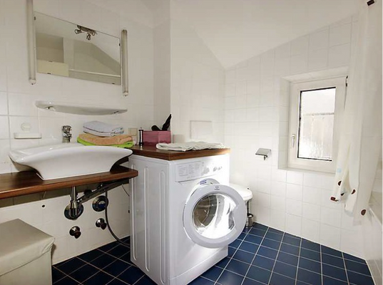 Badezimmer mit Badewanne