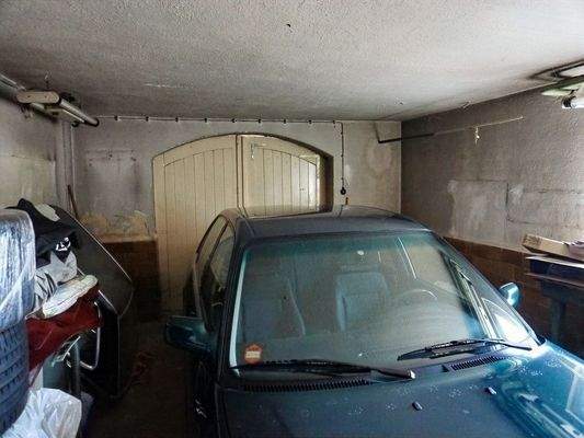 Garage im Keller