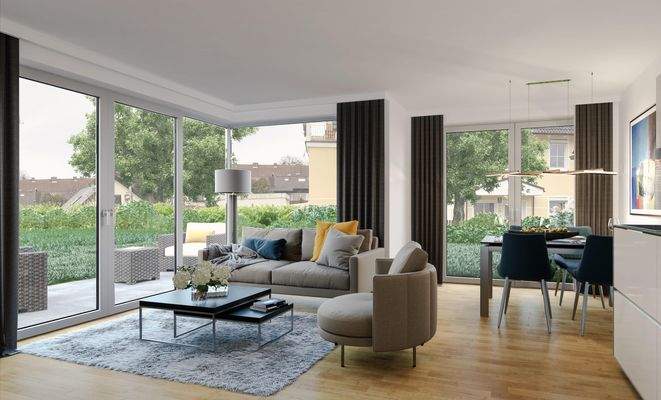 Innenvisualisierung Wohnraum