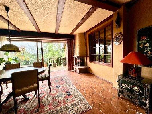 Zugang Balkon vor Esszimmer