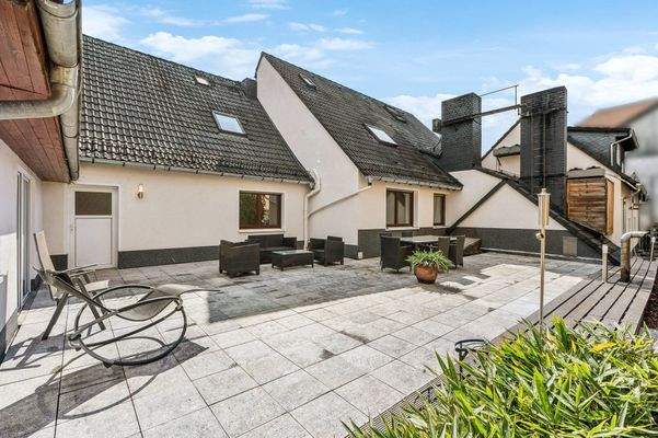 Gemeintschaftliche Terrasse