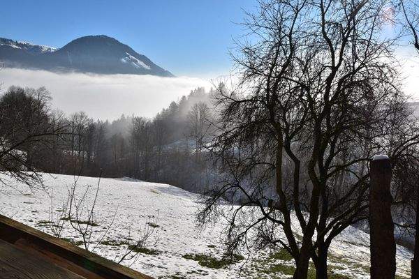 Aussicht vom Balkon