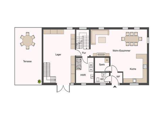 Grundriss Erdgeschoss