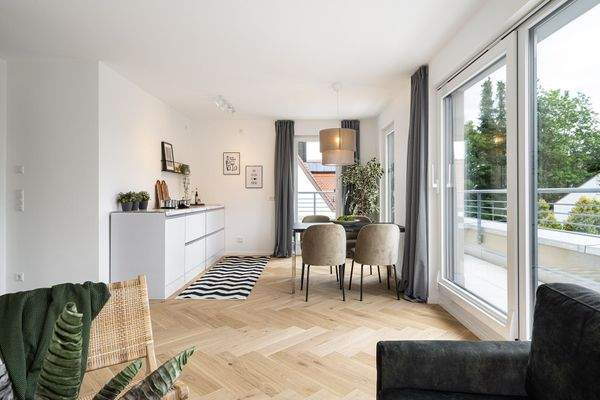 Blick in den Wohnbereich