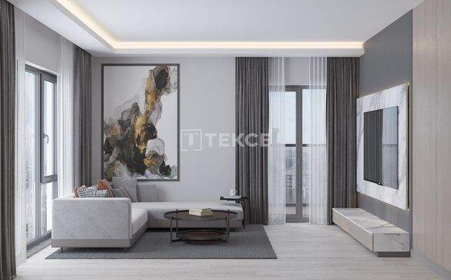 Forest-View Apartments in a Complex in Çankaya Ankara