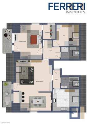 Grundriss Obergeschoss