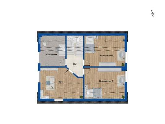 Grundriss Dachgeschoss