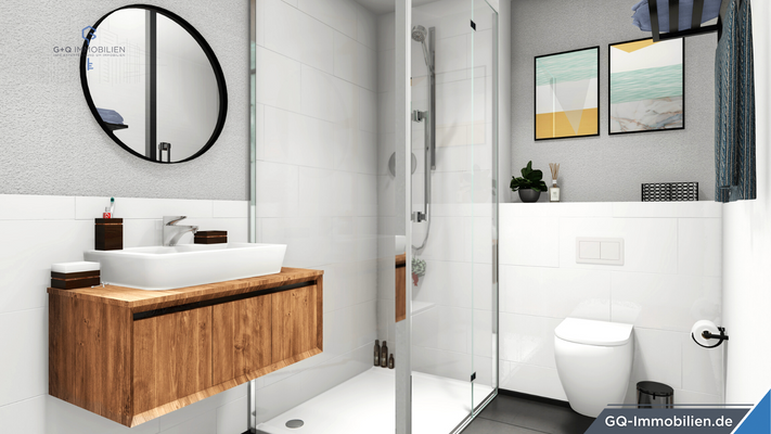 Exemplarisch Badezimmer