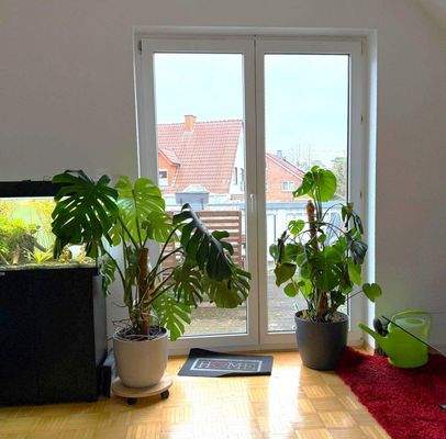 Wohn-/Esszimmer Balkonzugang