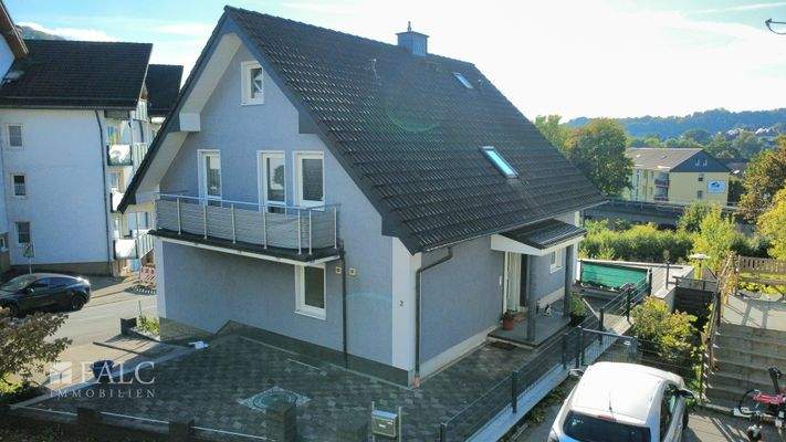 Blick auf den Balkon