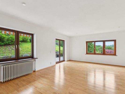 Wohnzimmer zum Garten 1. Ebene