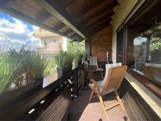 Balkon EG Ansicht II